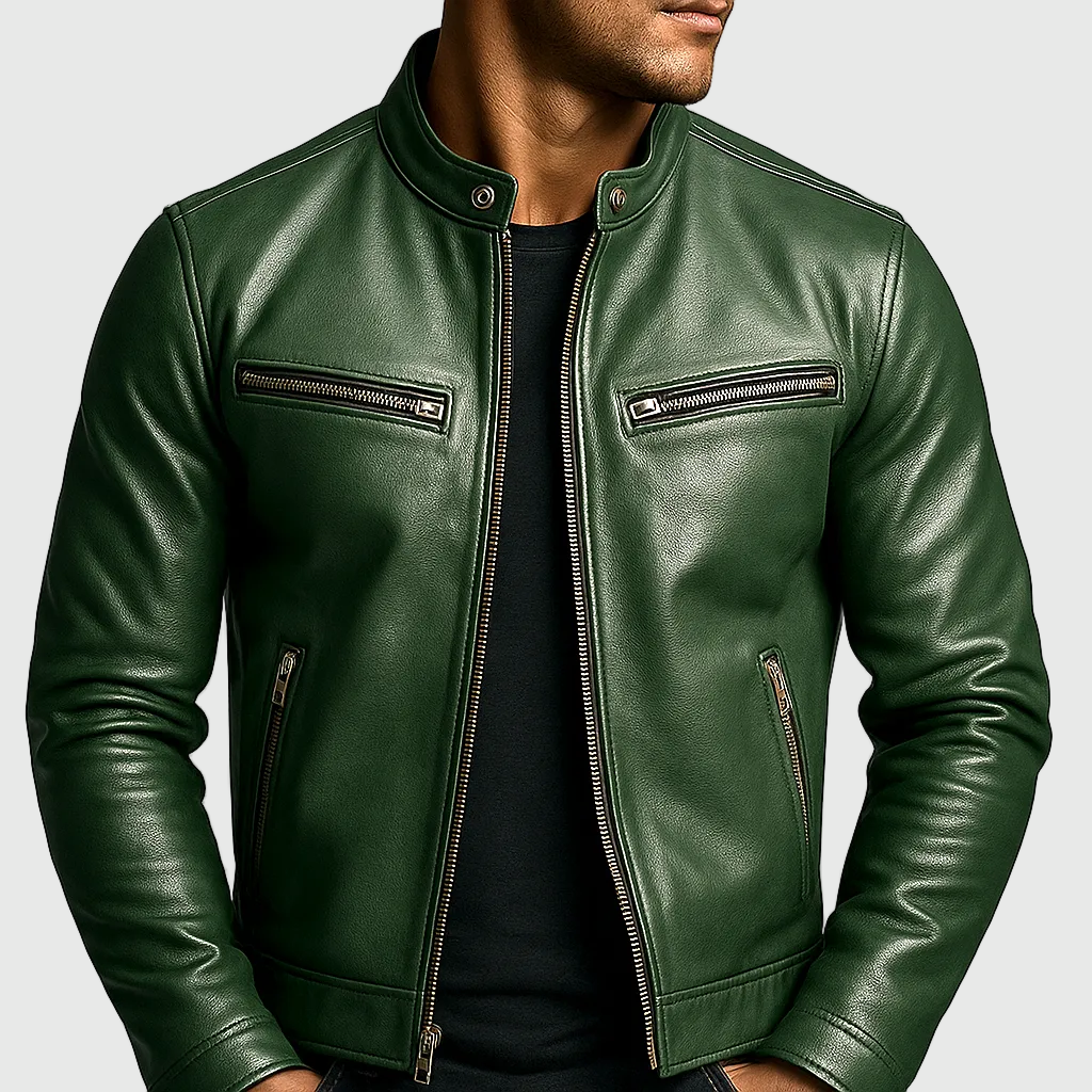 James | Barger Vintage Leather Jacket