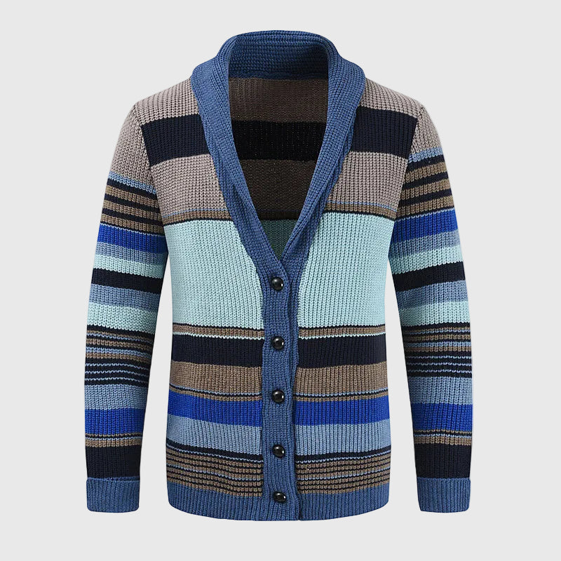 Nicolás | Color Block Knit Cardigan