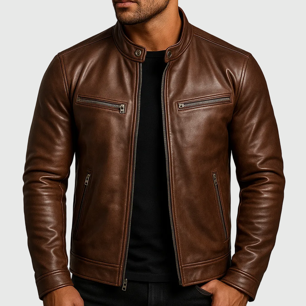 James | Barger Vintage Leather Jacket