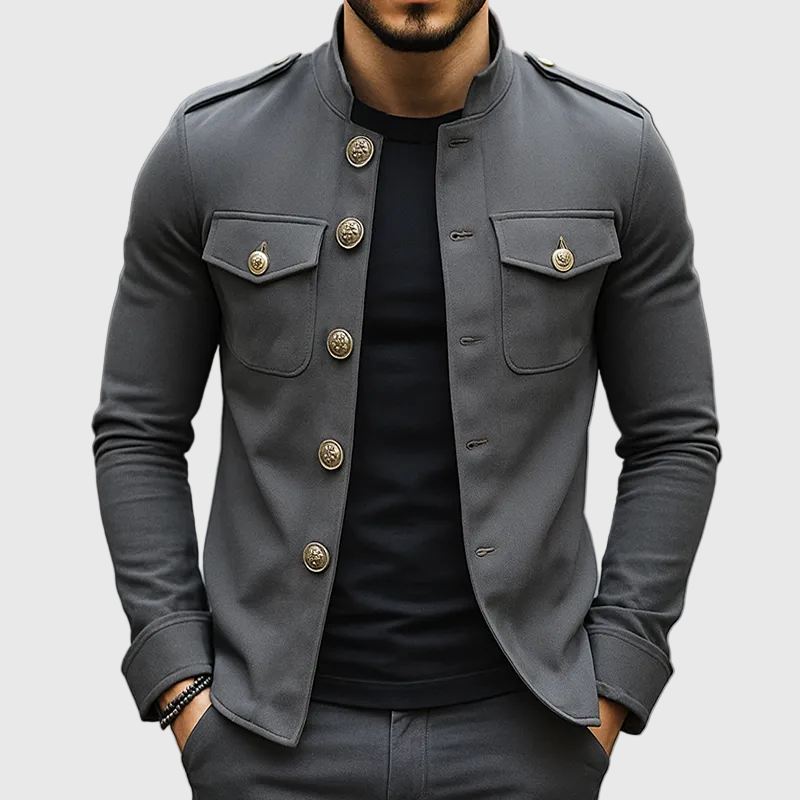 Josh | Casual Vintage Button-Up Jacket