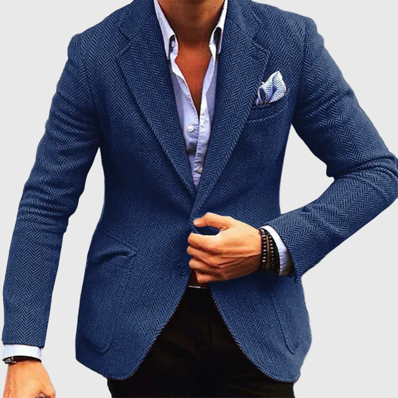 Emilio | Vintage wool blazer with classic lapel