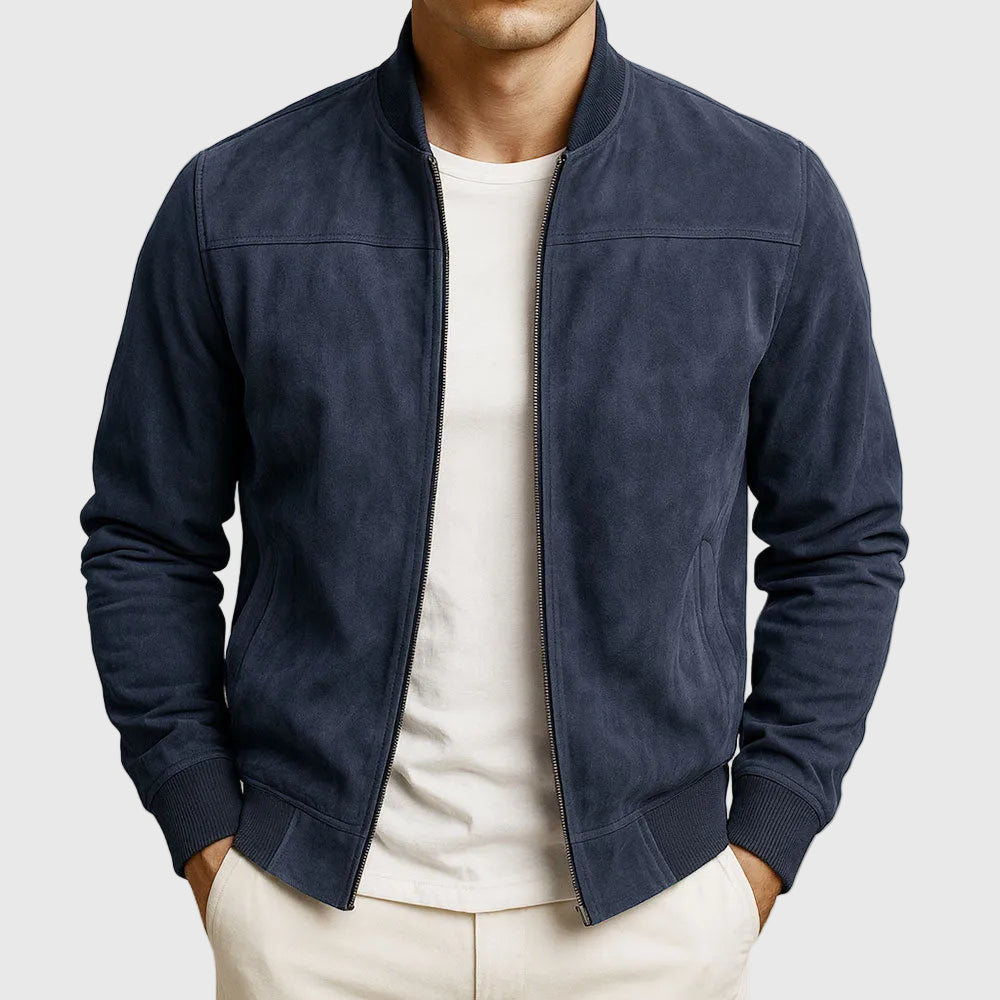 Henry | Elegant Suede Cardigan