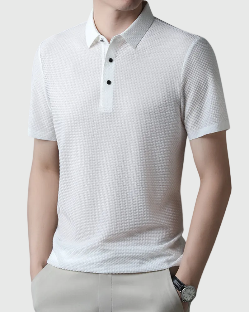 Ceuta | Anti-Stain Silk Polo