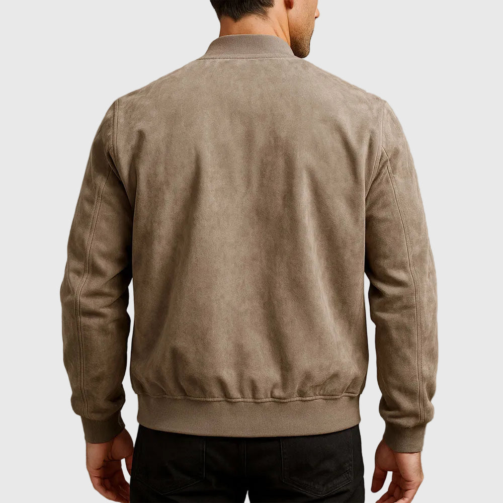 Henry | Elegant Suede Cardigan