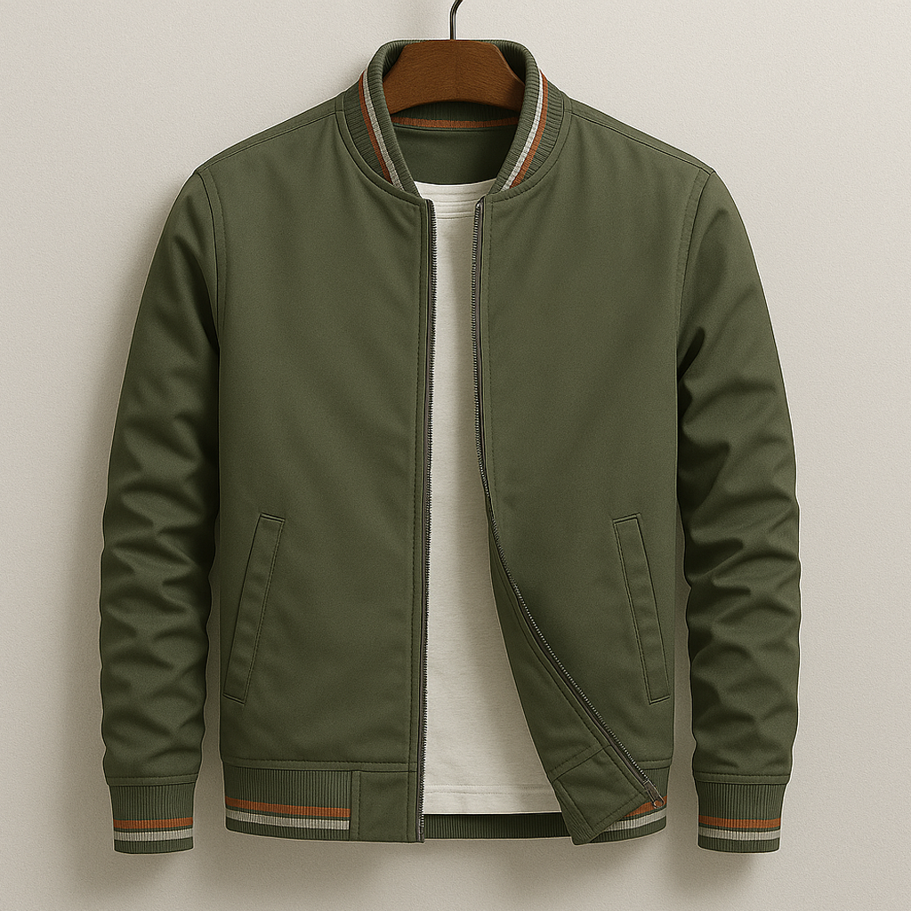 Alsten | Minimalist Bomber Jacket