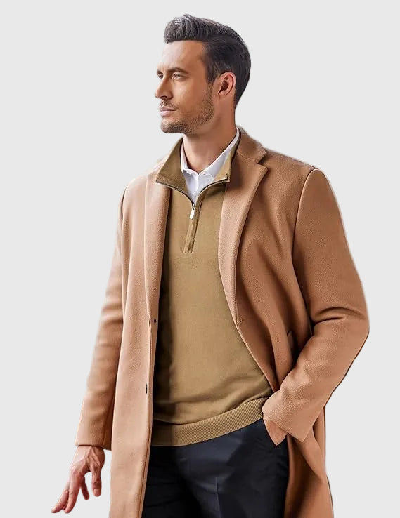 Adrian | Zip Neck Sweater