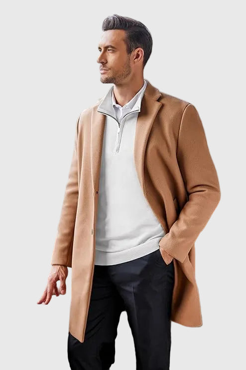 Adrian | Zip Neck Sweater