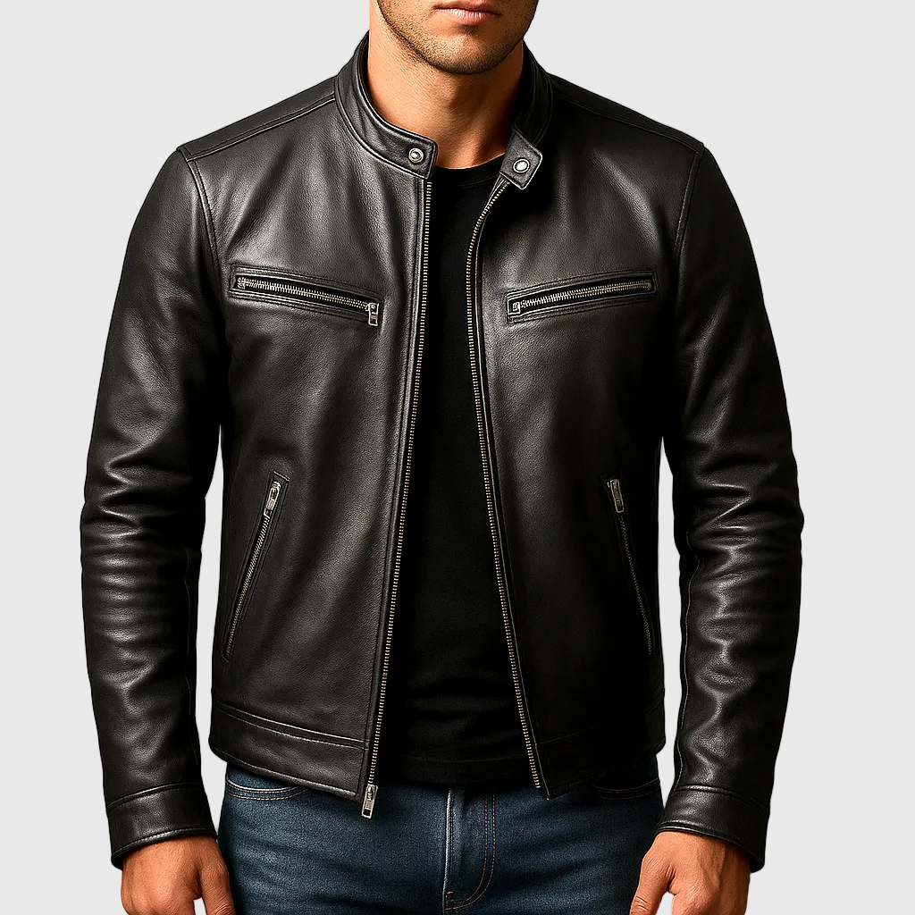 James | Barger Vintage Leather Jacket
