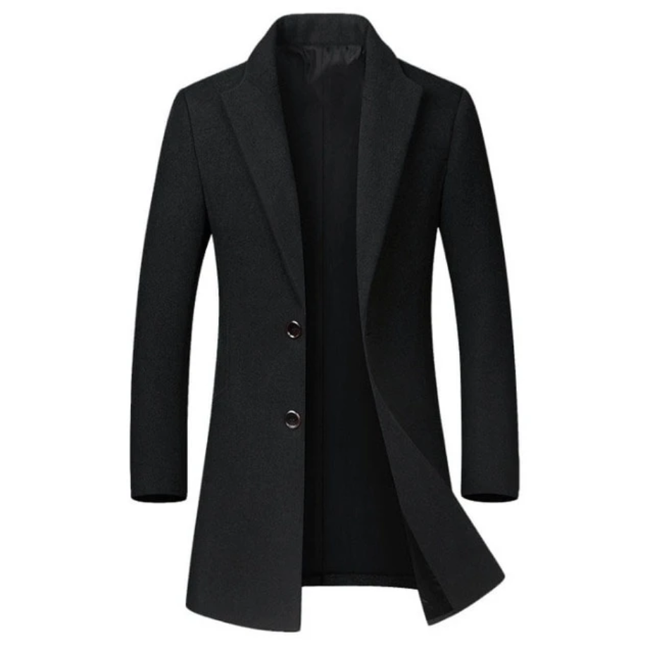 Aurelio™ | Elegant Long Winter Coat