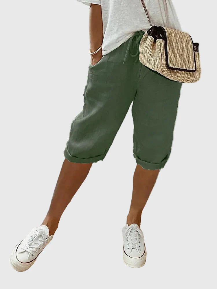 Selena | Soft Tailored Comfort Shorts