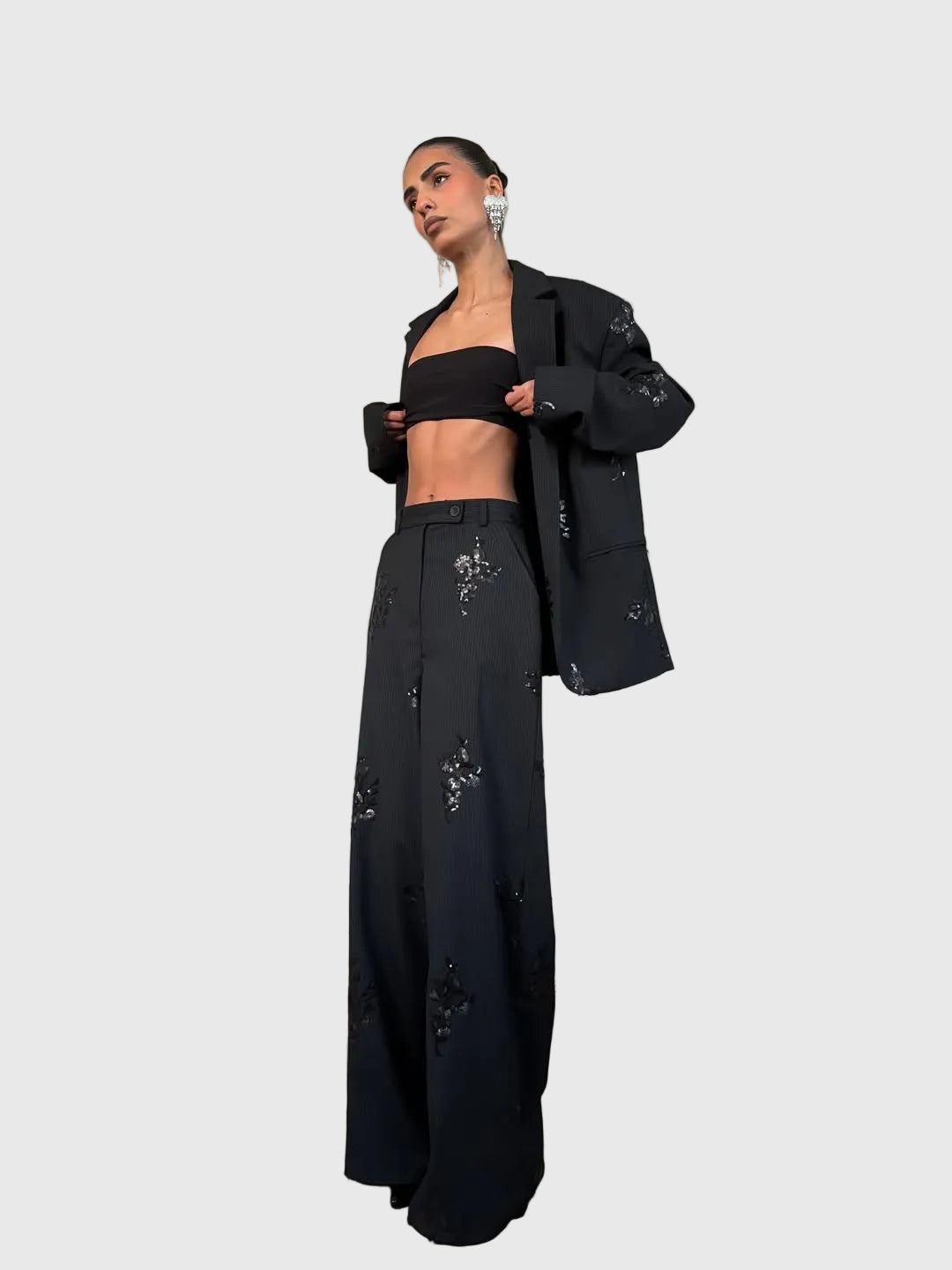 Valentina | Sequin Blazer Set