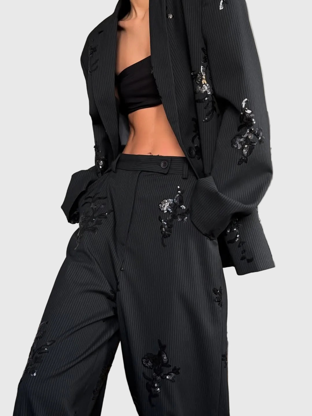 Valentina | Sequin Blazer Set