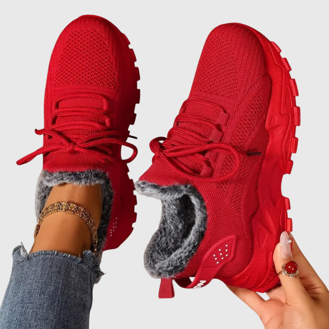 Chloe | Lace-Up Winter Shoes