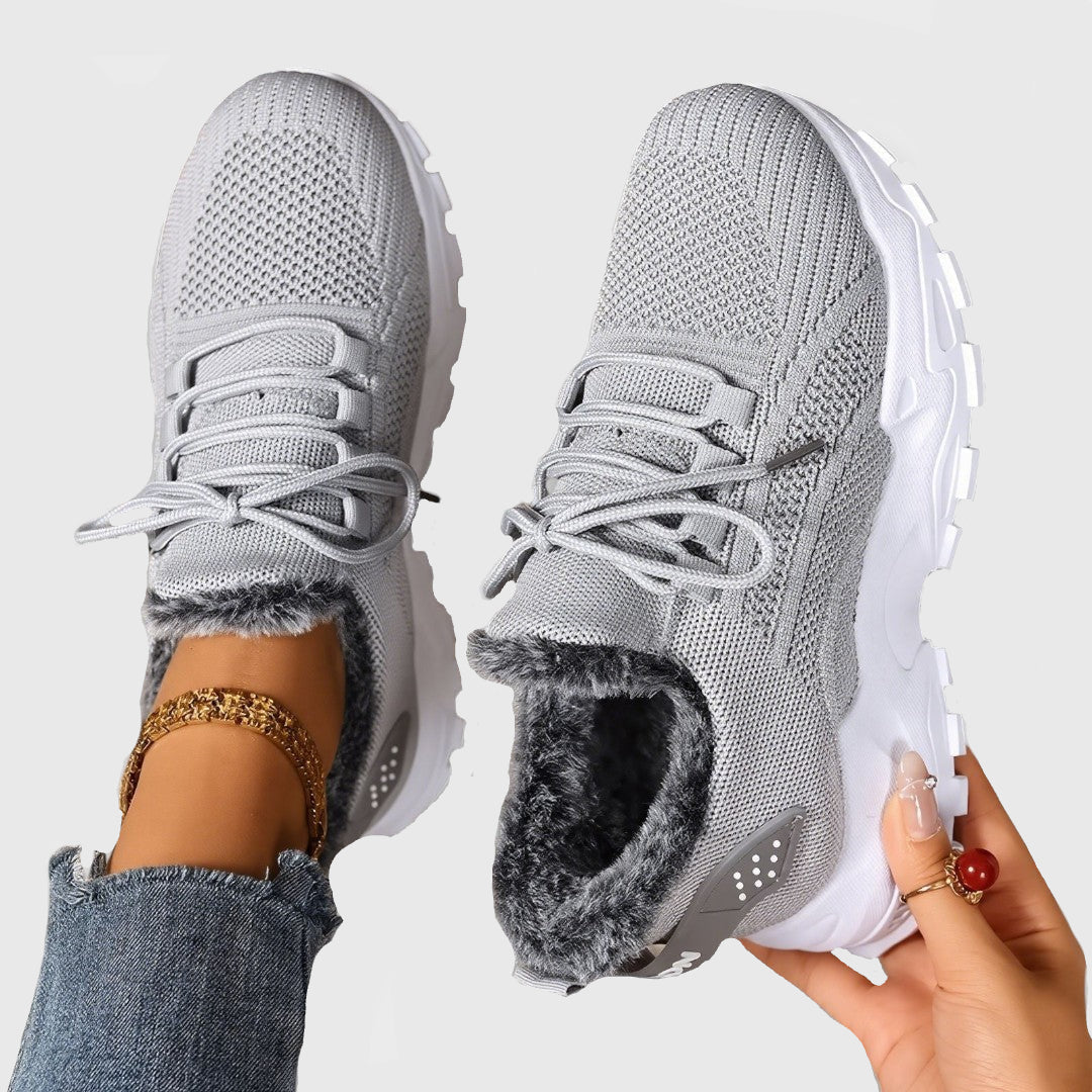 Chloe | Lace-Up Winter Shoes