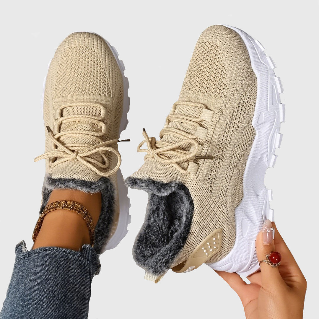 Chloe | Lace-Up Winter Shoes