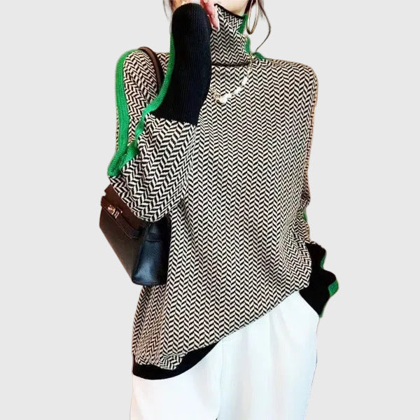 Lucia | High-neck Sweater