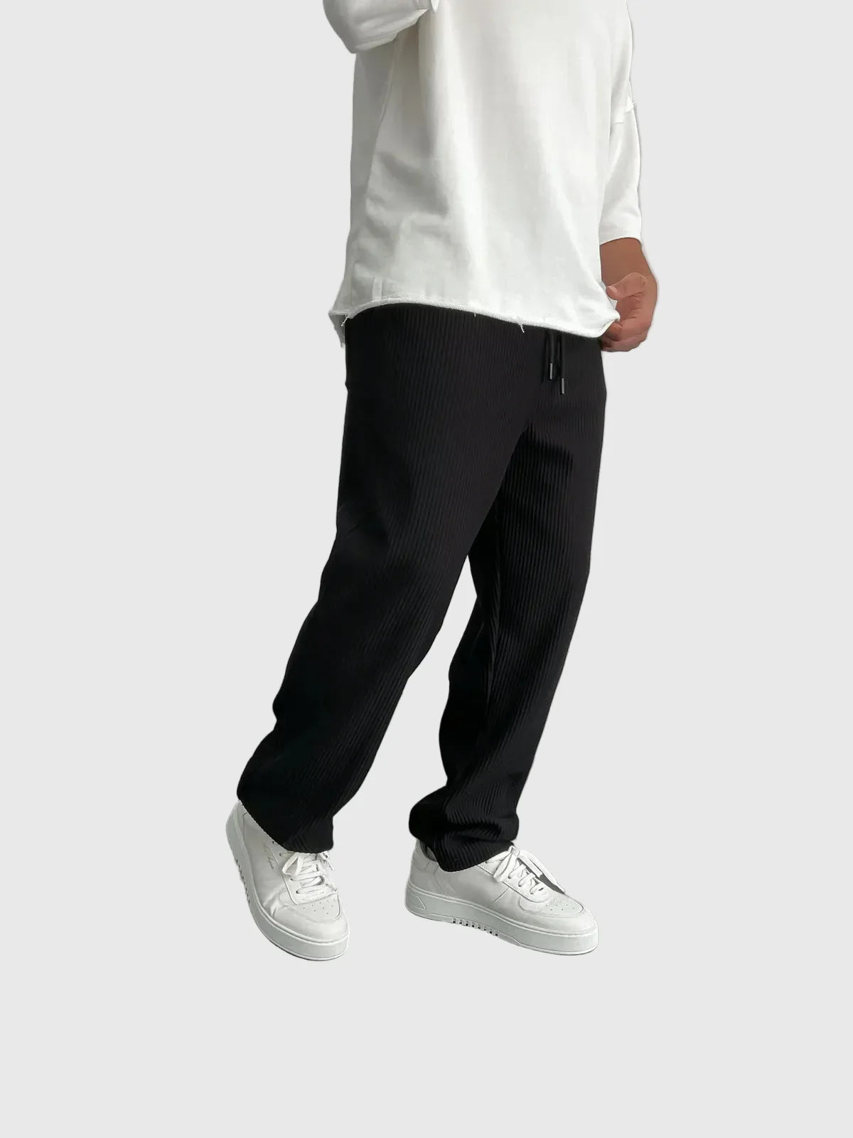 Javier | Relaxed Ribbed Trousers