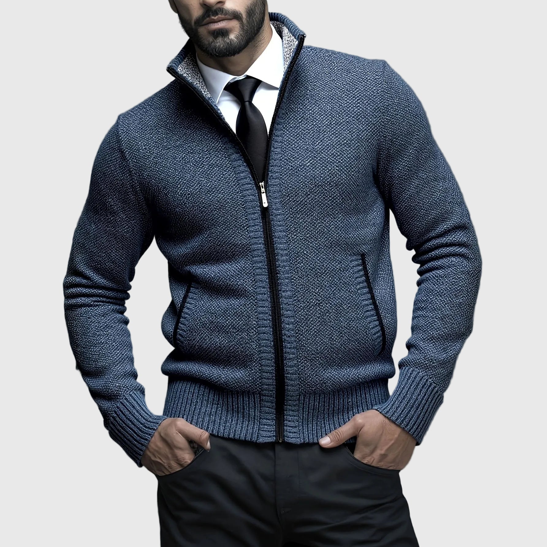 Nathan | Stylish Zippered Vest