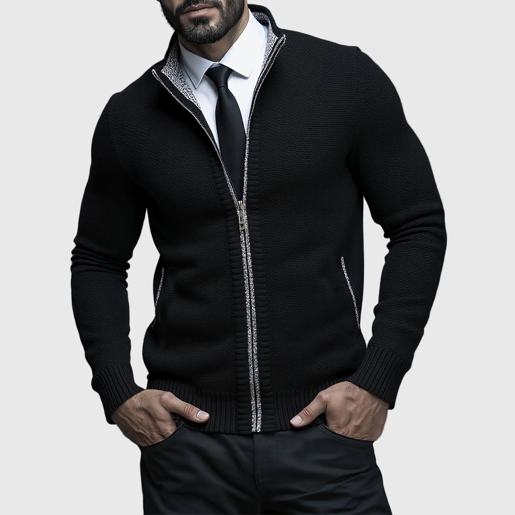 Nathan | Stylish Zippered Vest