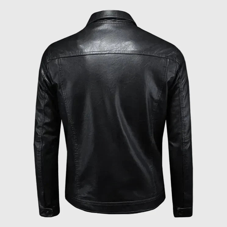 Darius | Premium Leather Motorcycle Jacket