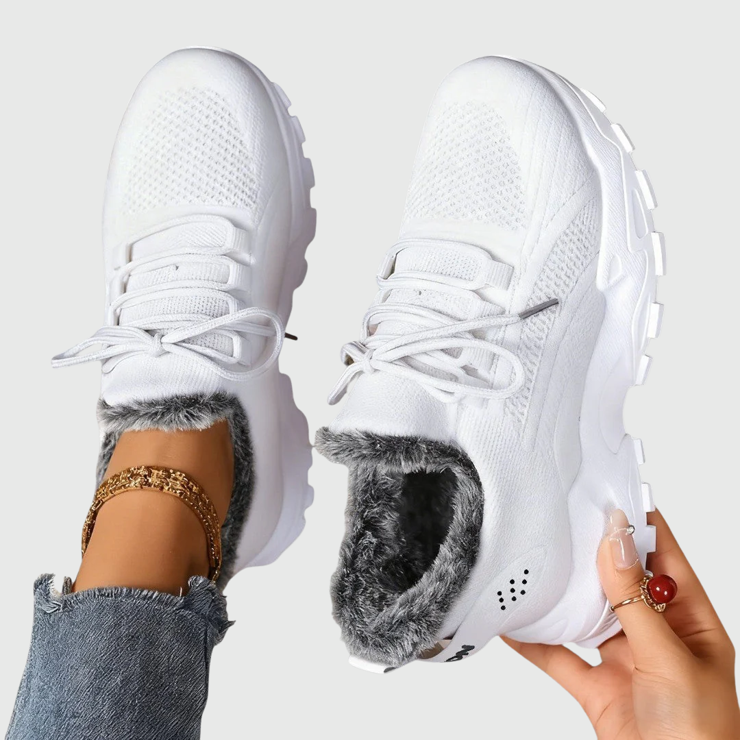 Chloe | Lace-Up Winter Shoes