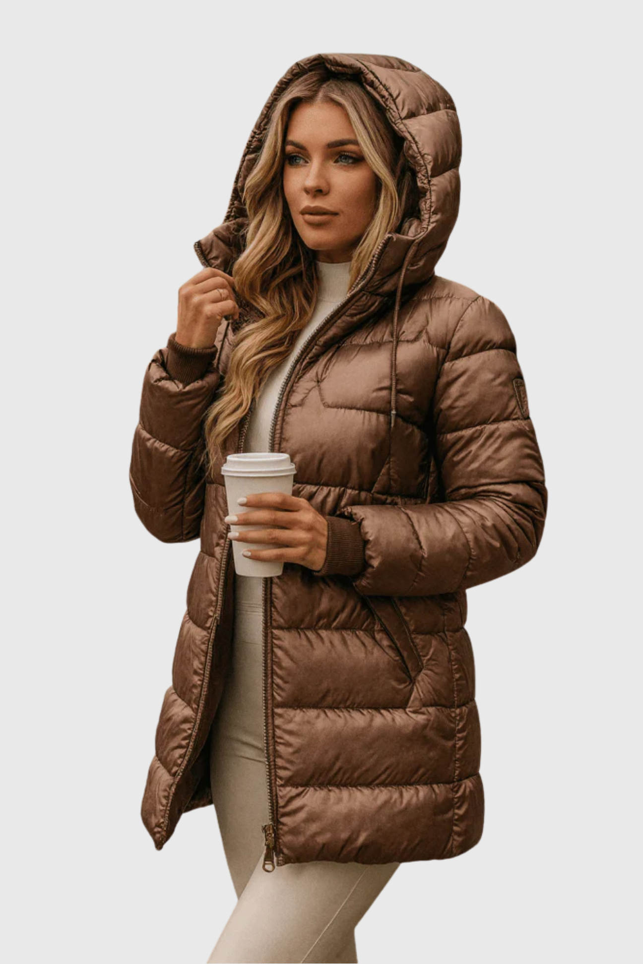 Lina | Warm Quilted Hooded