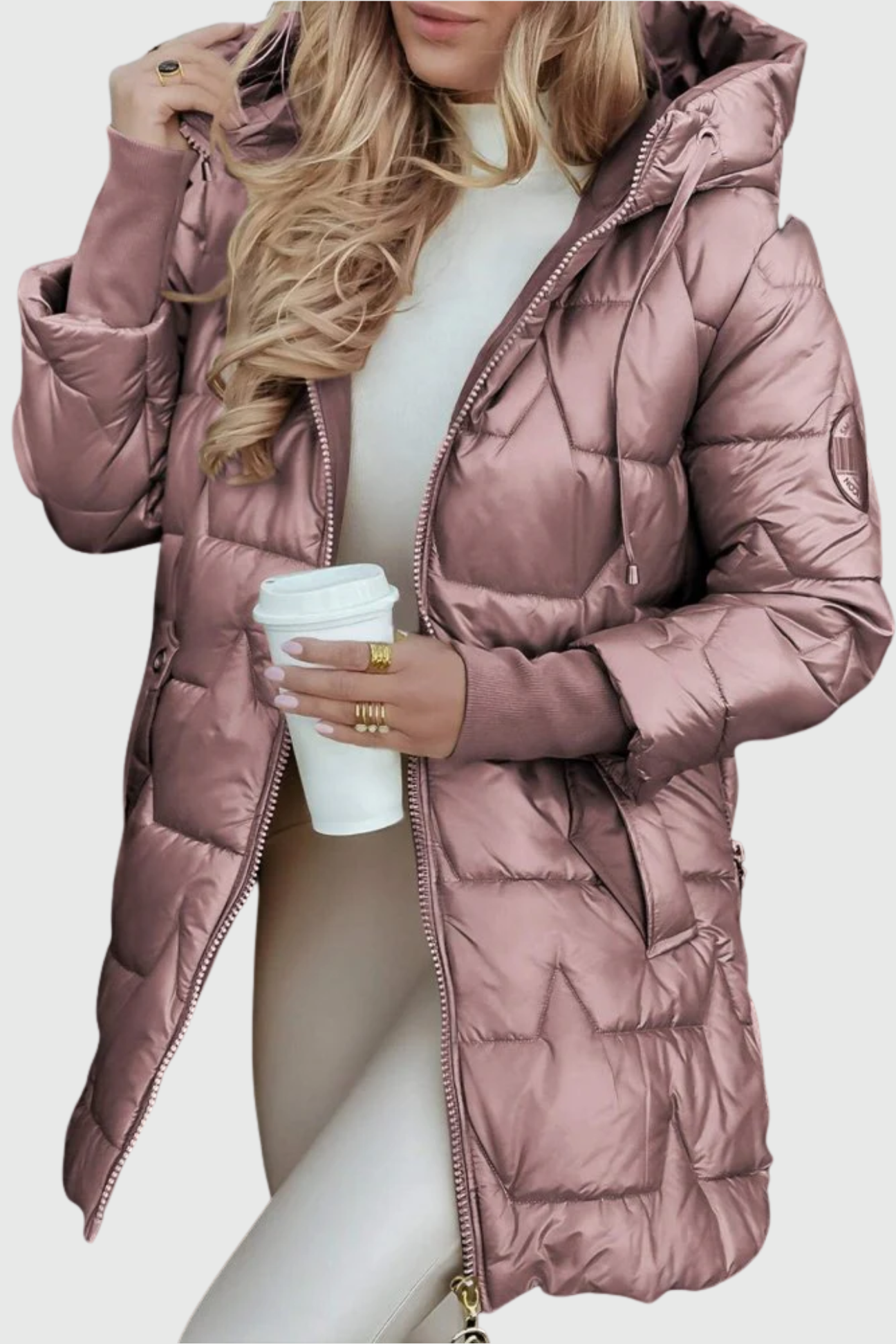 Lina | Warm Quilted Hooded