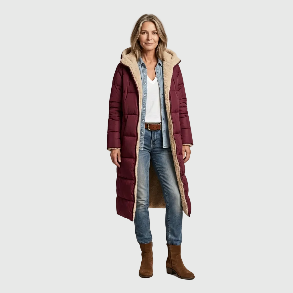 Eliza | Elegant Reversible Coat