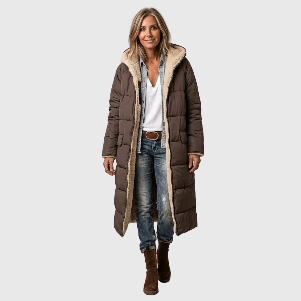 Eliza | Elegant Reversible Coat