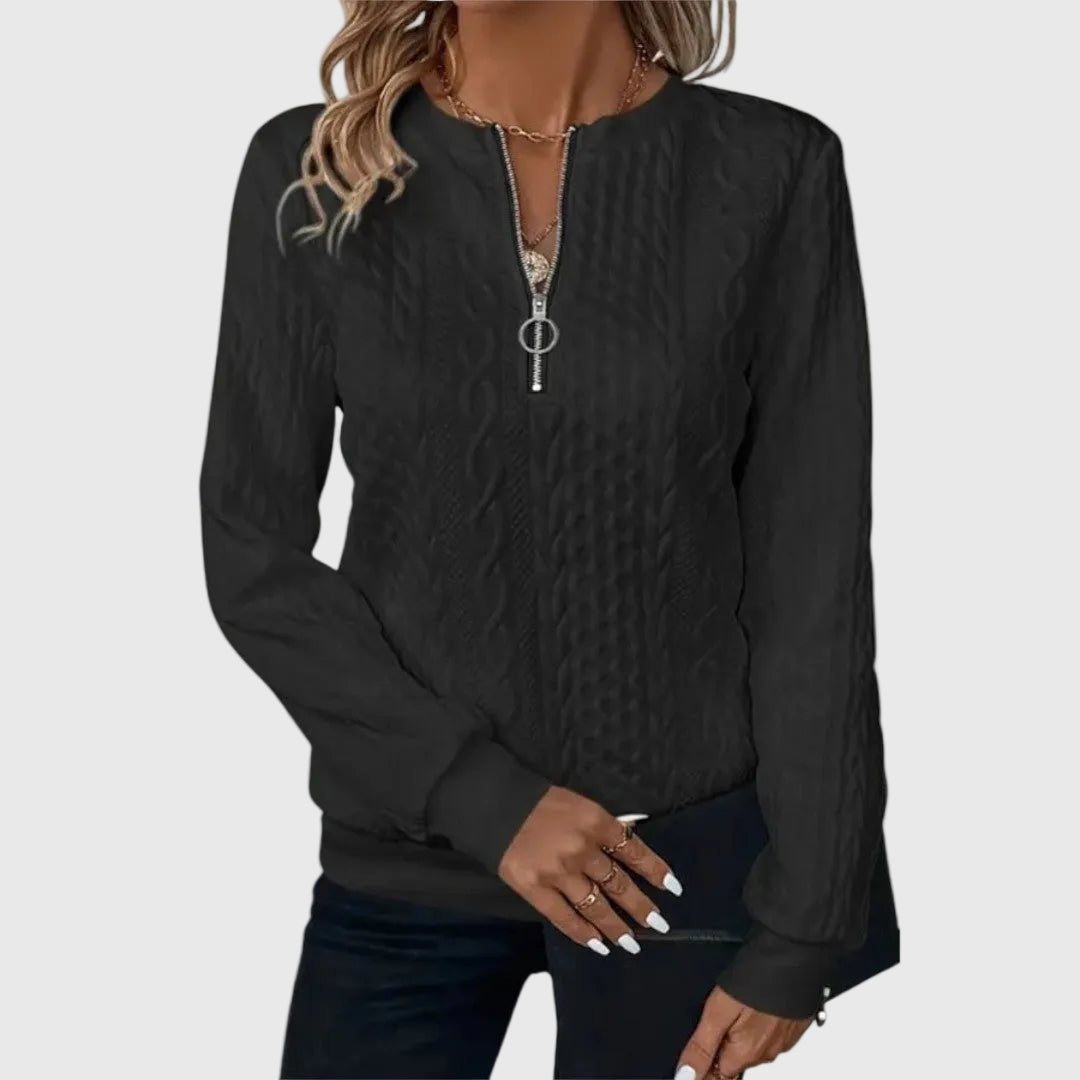 Marian | Cozy Cable Zip