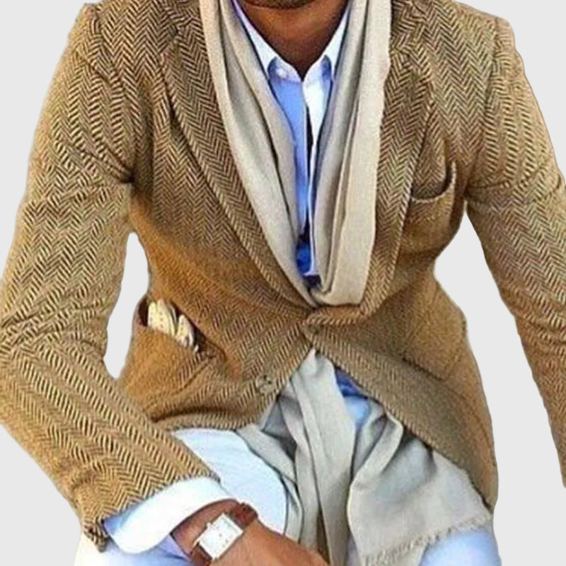 Emilio | Vintage wool blazer with classic lapel
