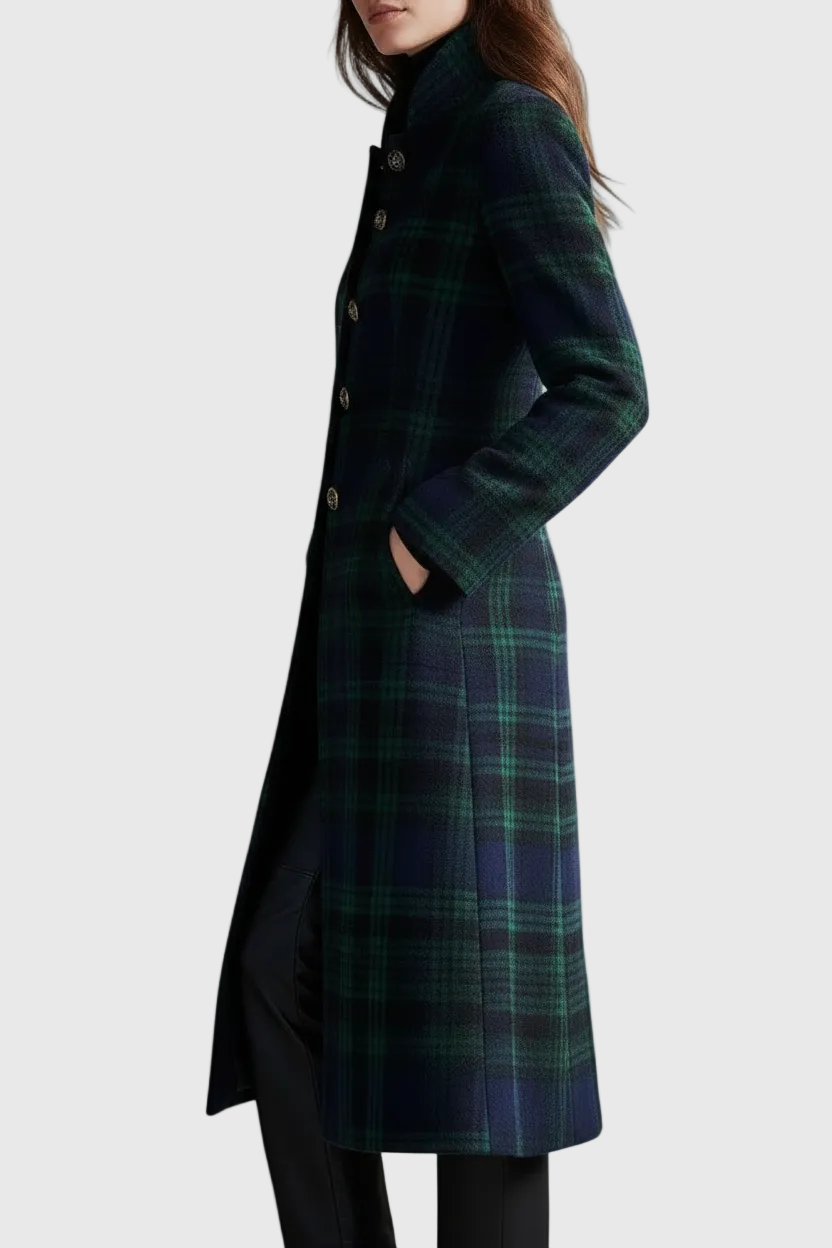 Rebecca | Timeless Plaid Coat