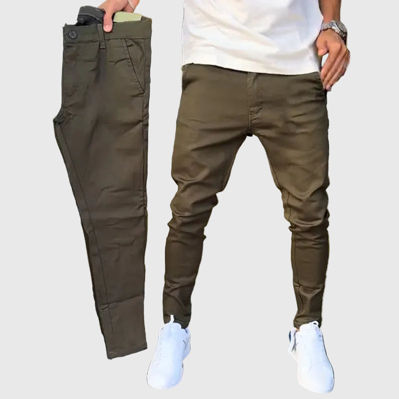 Miguel | Slim Fit Casual Pants