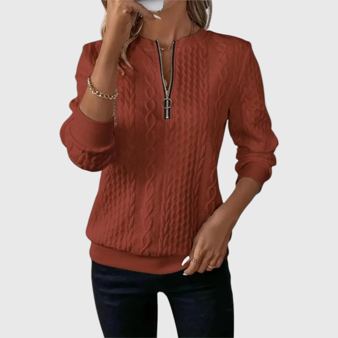 Marian | Cozy Cable Zip