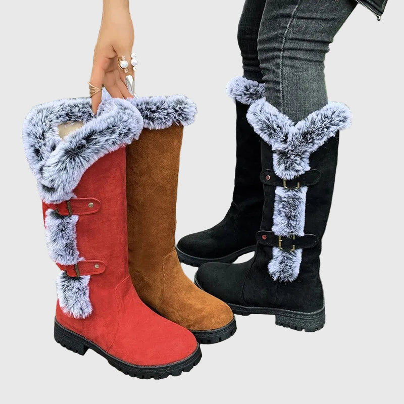 Evelyn | Plush Winter Snowboots