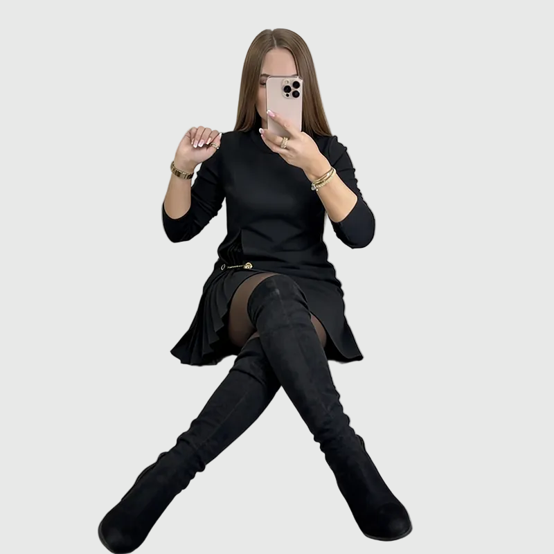 Charlotte | Chic Flowy Mini Dress